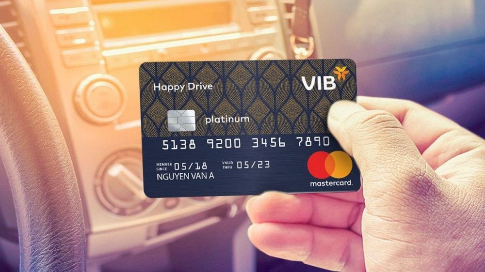 Thẻ tín dụng VIB Happy Drive
