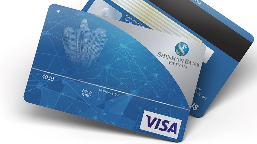 Thẻ tín dụng Shinhan Bank Visa