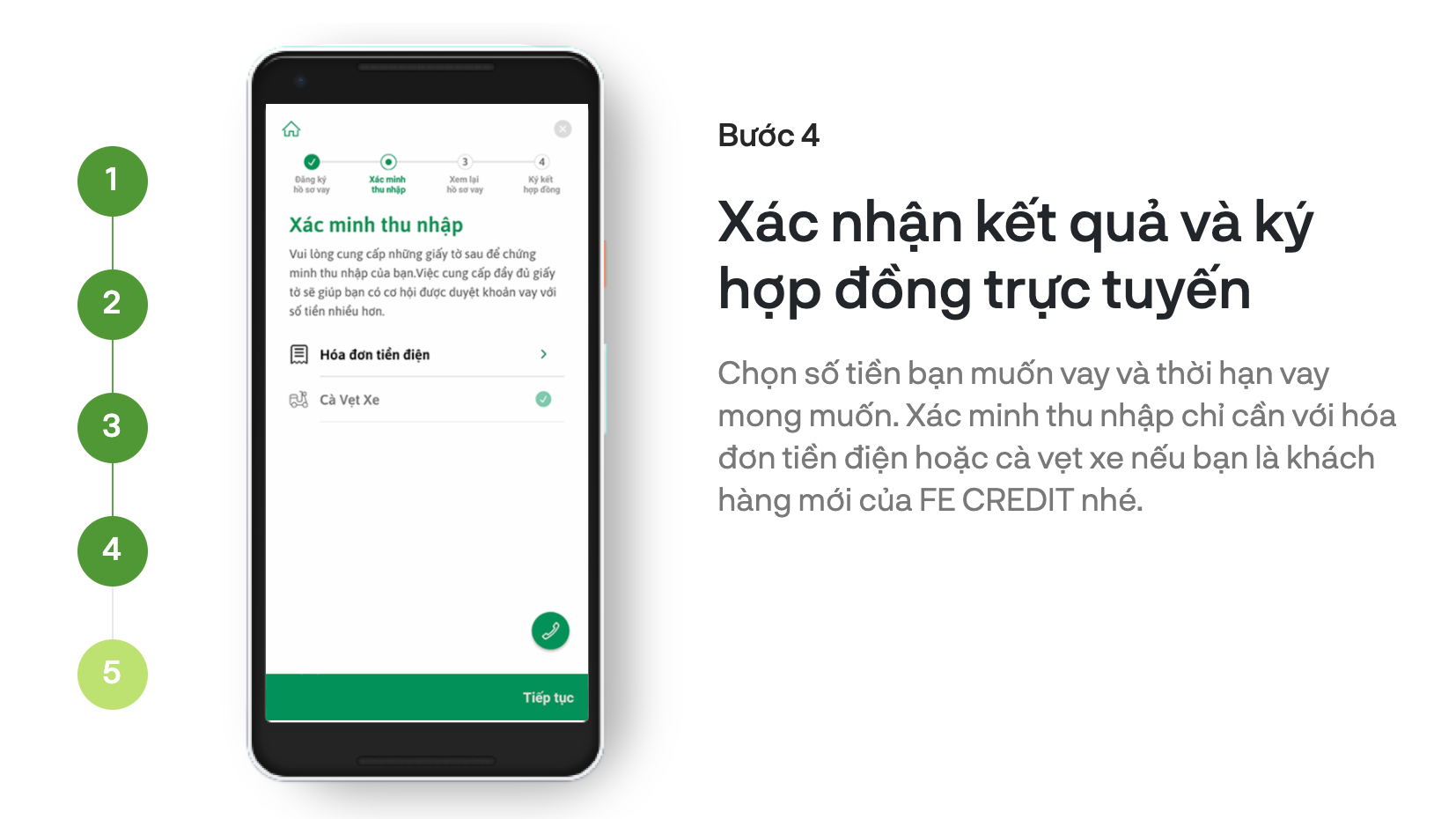 Bước 4: Ký hợp đồng trực tuyến trên Snap