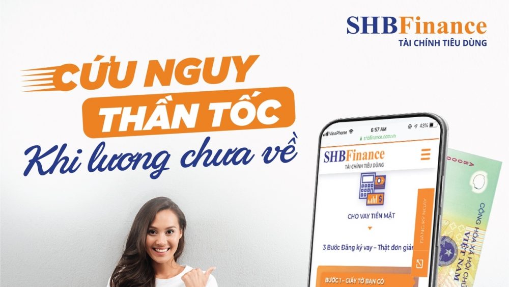 Vay tín chấp tại SHB Finance