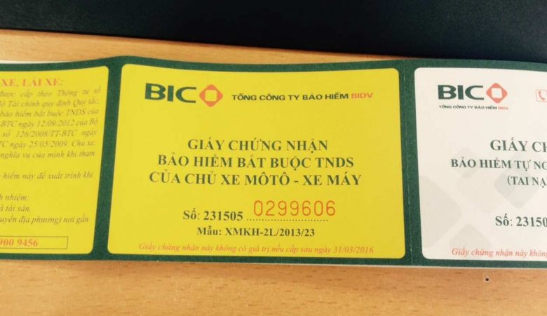 Bảo hiểm xe máy BIC